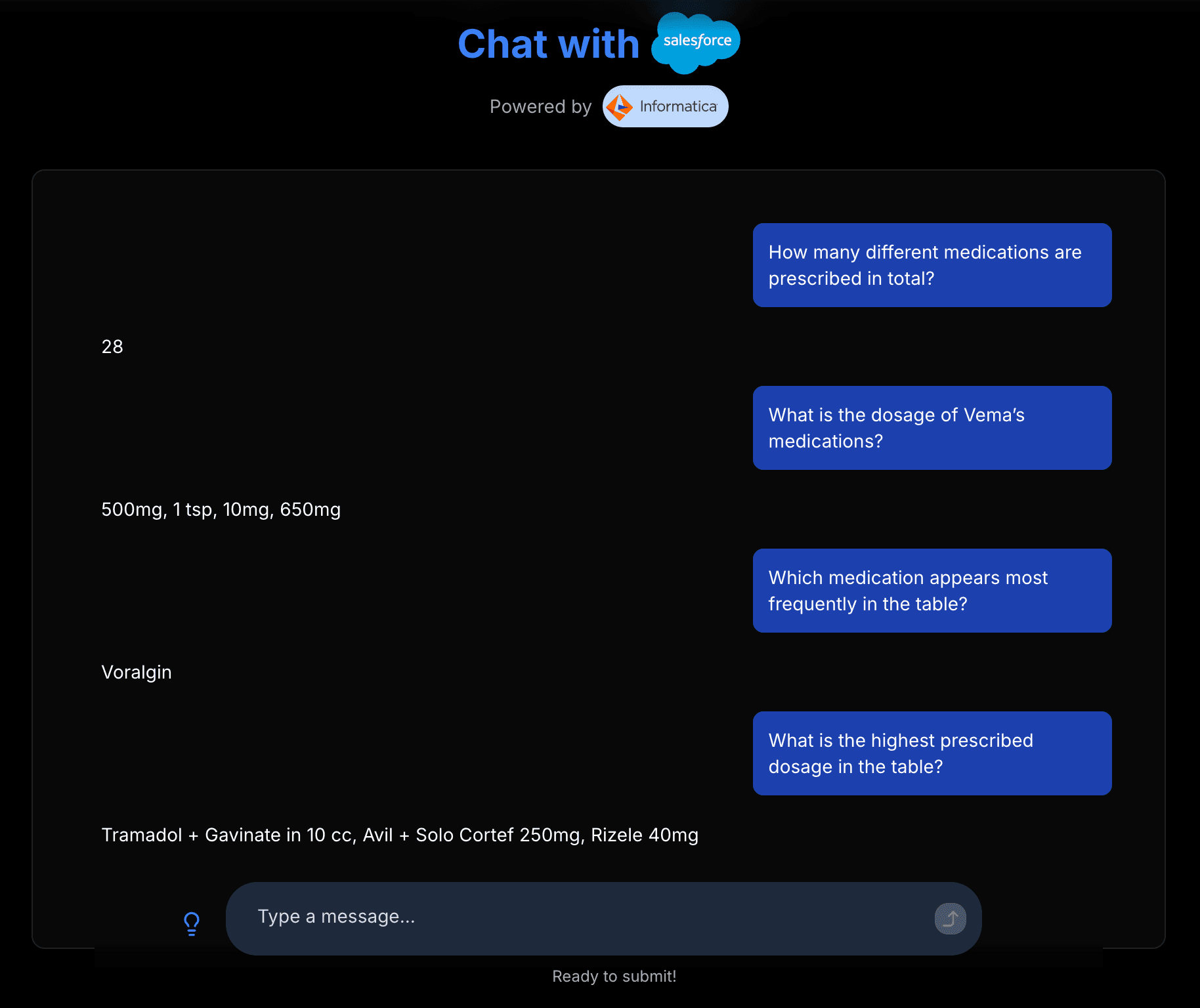 AI Health Assistant app screenshot